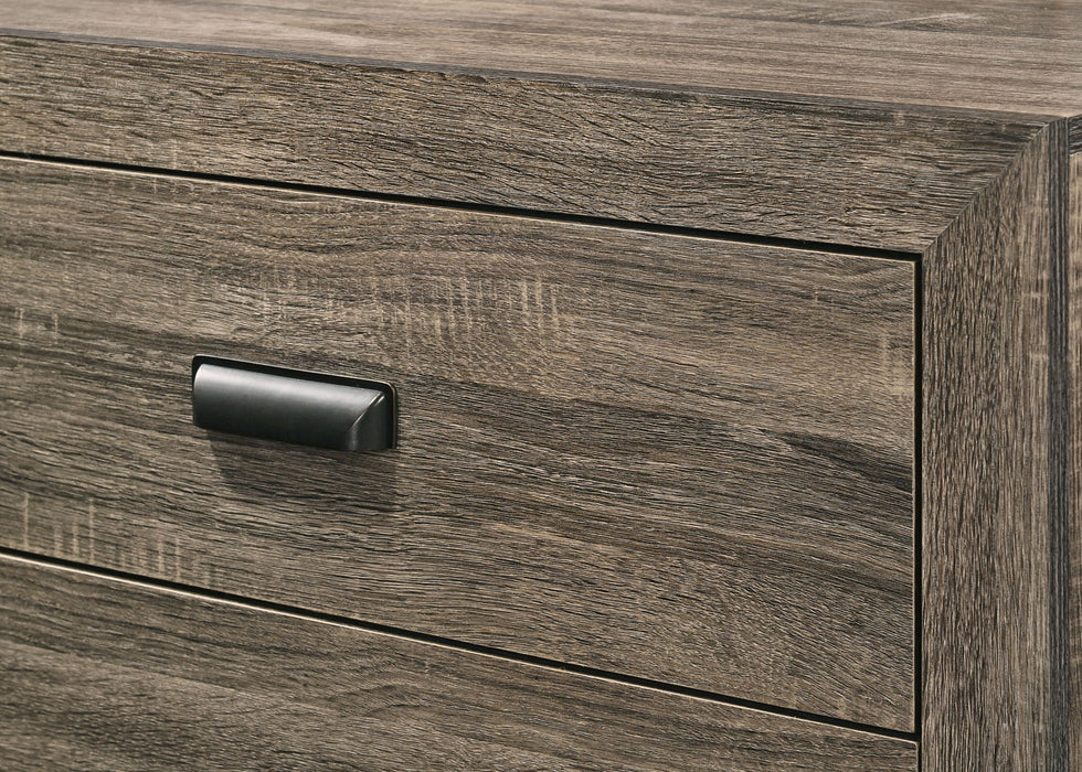 Millie - Dresser & Mirror - Warm Gray