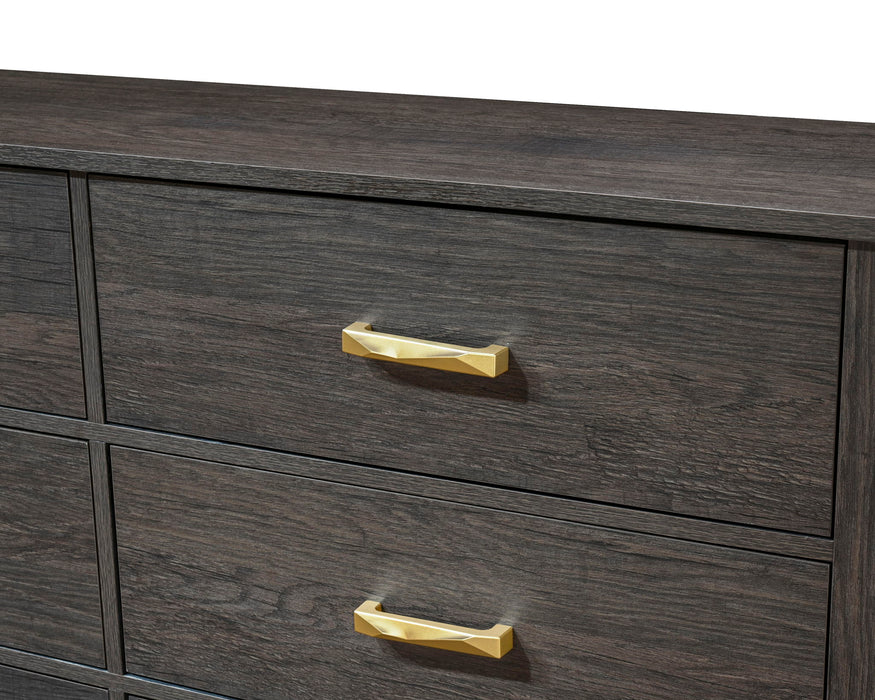 Trevor - Dresser & Mirror - Brown