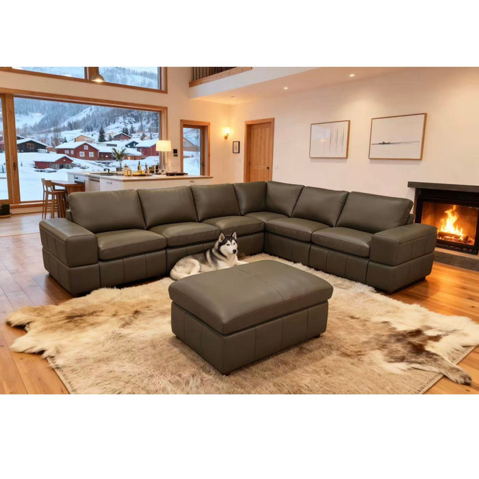 Large Square Arms Modular Sectional
