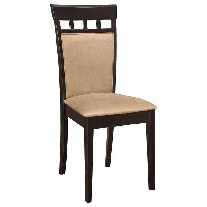 Gabriel - Closed Back Side Chairs (Set of 2) - Cappuccino