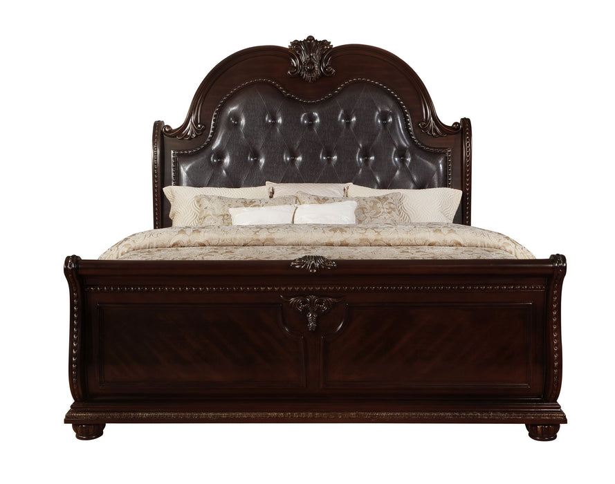 Stanley - Queen Bed - Cherry
