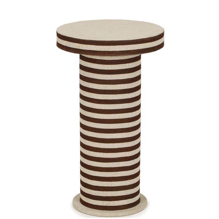 Lyra - Striped Cotton Jute Contract-Grade Table