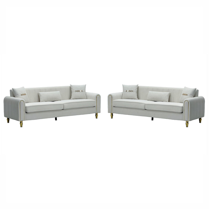 2 Piece Sofa 3 Seater Sofas Set