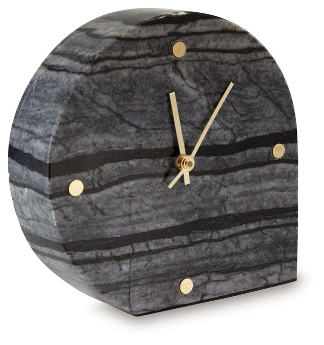Janmour - Table Clock (Set of 2) - Black