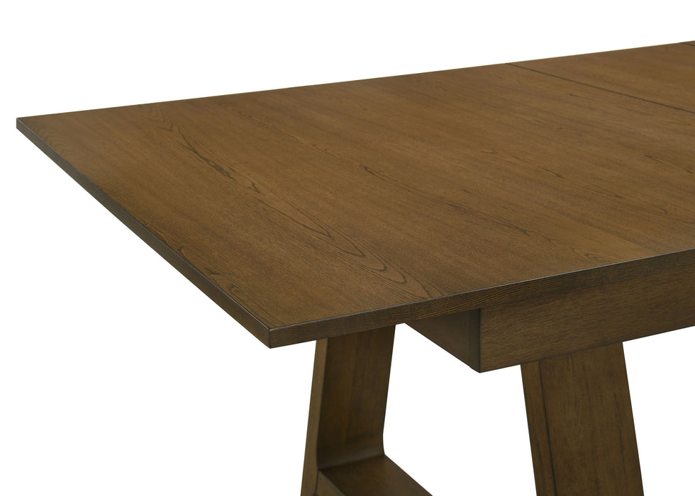 Everly - 6 Piece Dining Room Set - Brown