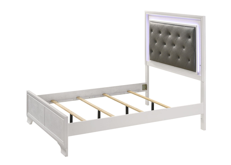 Lyssa - Full 5 Piece Bedroom Set - White