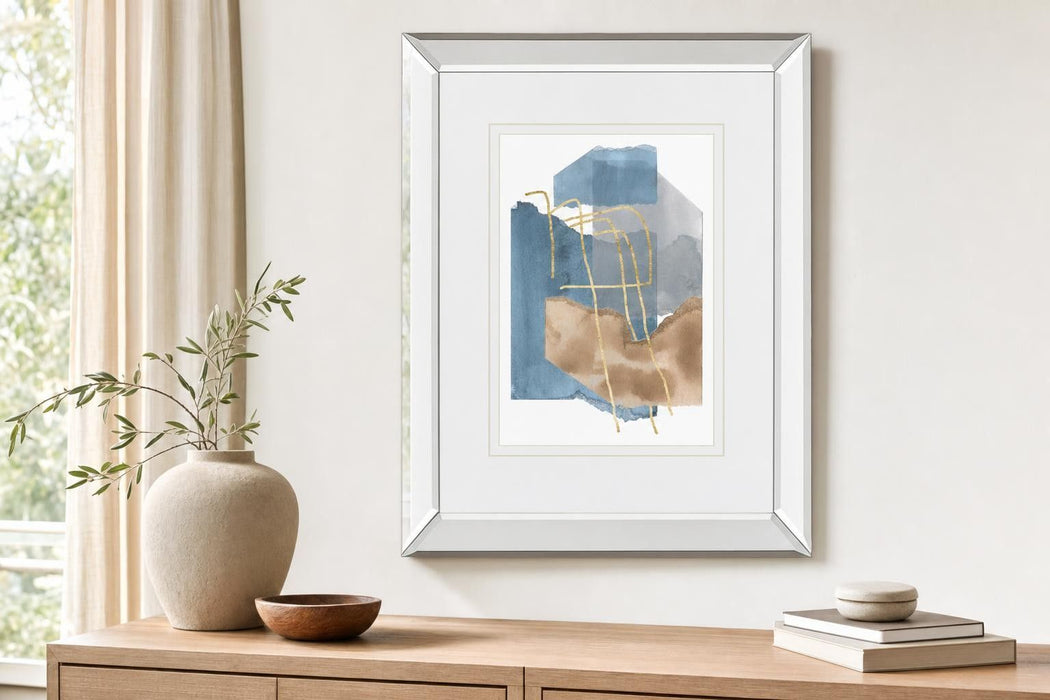 Matter Dissolving III By Melissa Wang - Light Blue