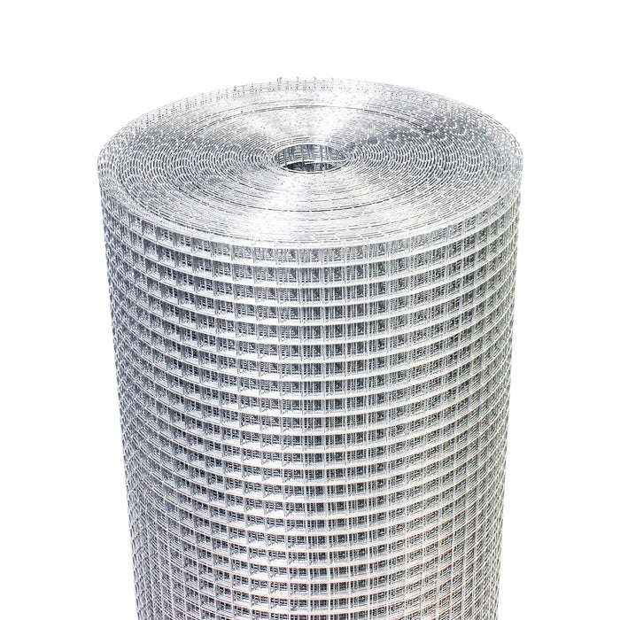Galvanized Hardware Cloth, Wire Fence Roll For Gardening And Animal Protection - Silver
