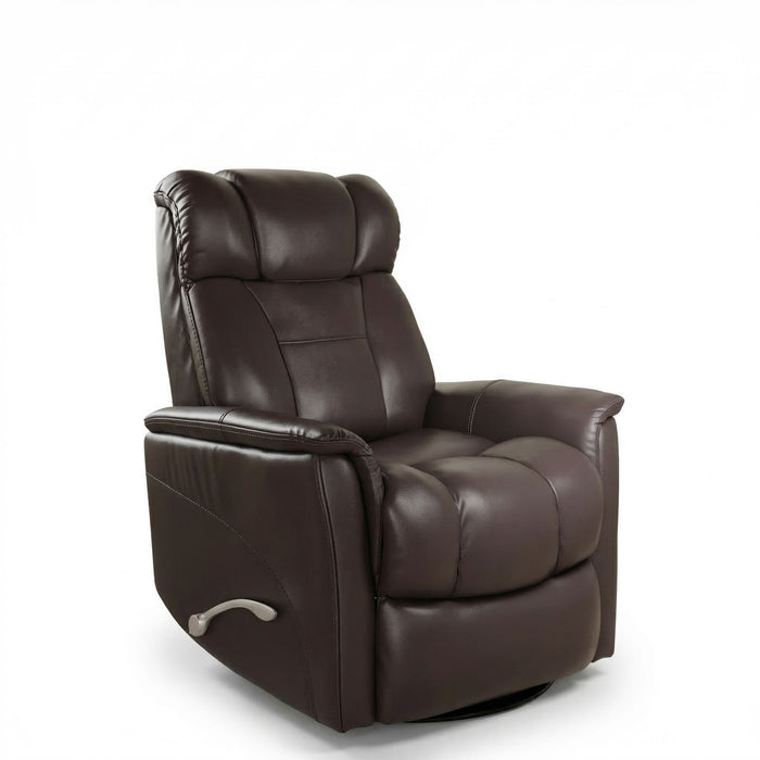 Bentley - Swivel Glider Recliner With Manual Adjustable Headrest & Footrest