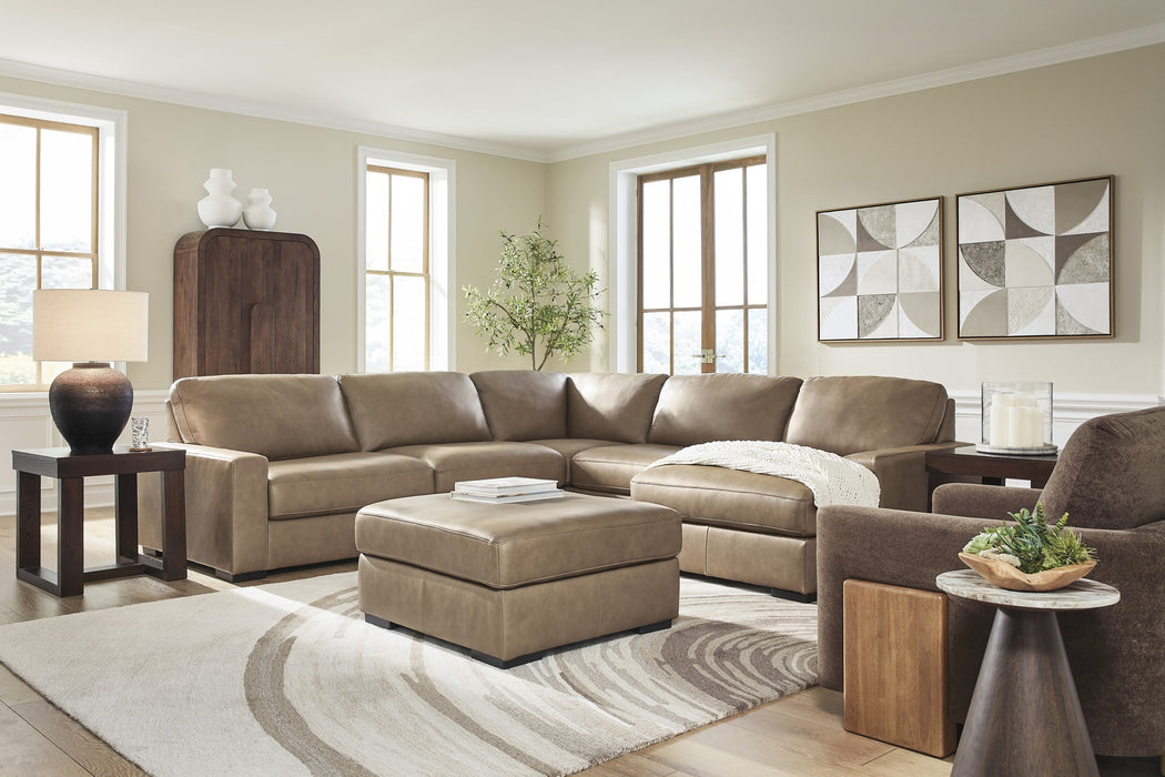 Sectional Sofa with Ottoman