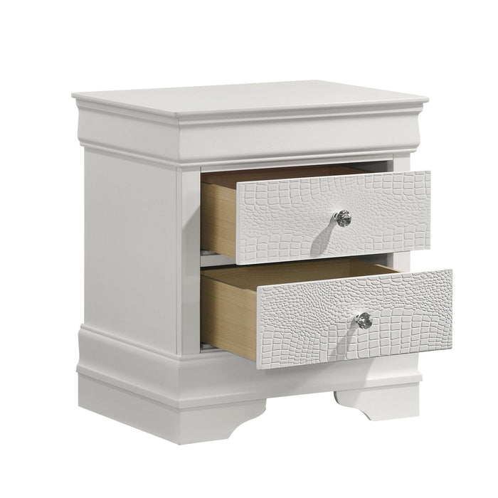 Blaze - 2 Drawer Modern Nightstand