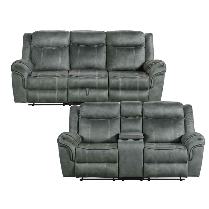 2 PC Sofa & Loveseat Set
