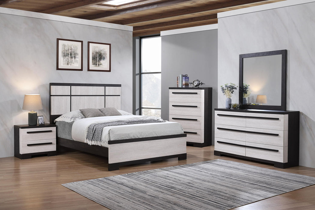 Remington - Nightstand - Black & White