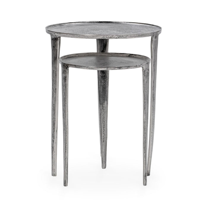 Elinor - Nesting Accent Tables (Set of 2) - Nickle