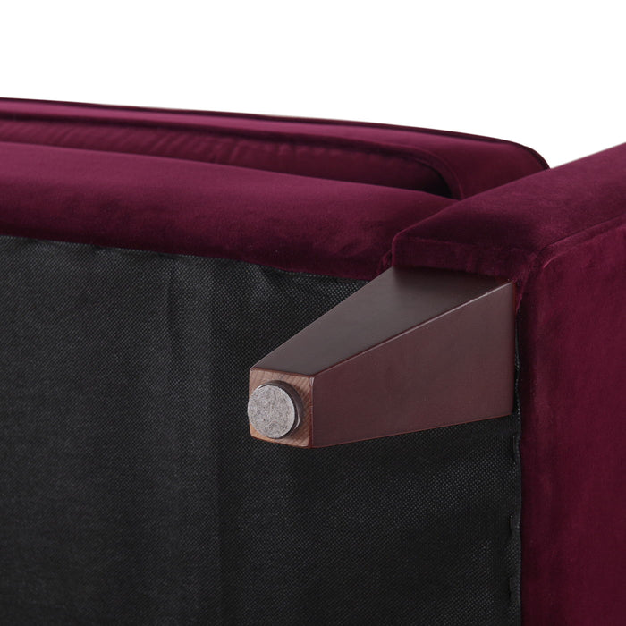 Jack - Modern Tuxedo Tufted Sofa