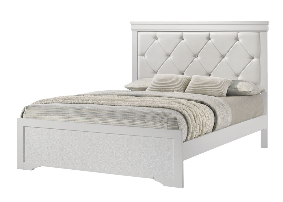 Amalia - Twin 4 Piece Bedroom Set - White