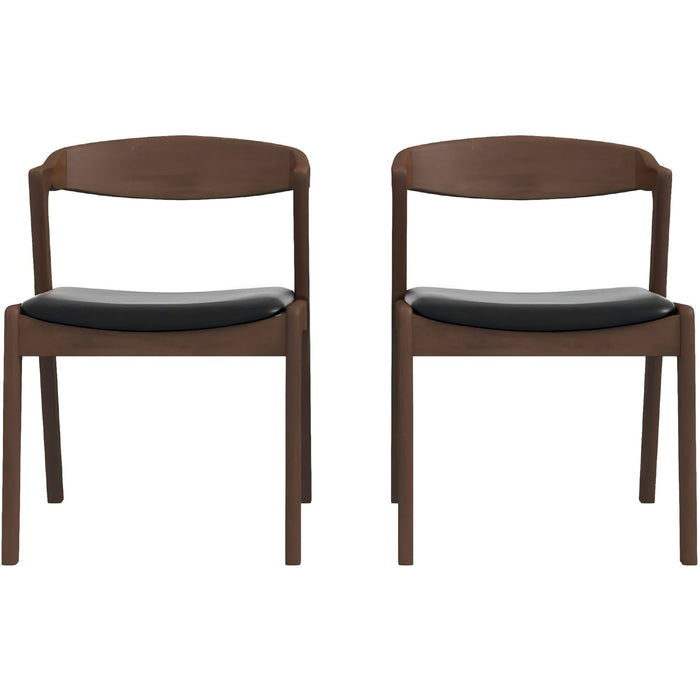 Dakota - Mid-Century Modern Velvet Dining Chair (Set of 2)