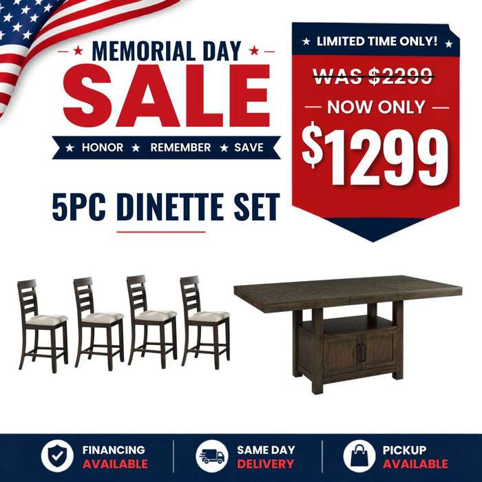 5 PC Dinette Set
