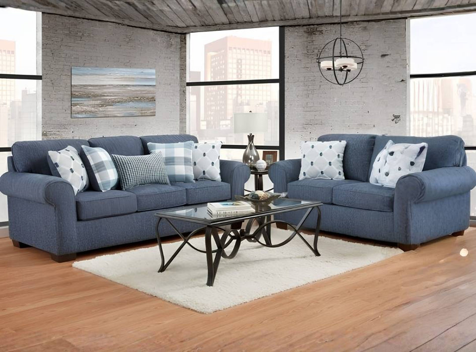 2 PC Sofa & Loveseat