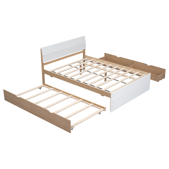 Modern Bed Frame With Headboard And Footboard