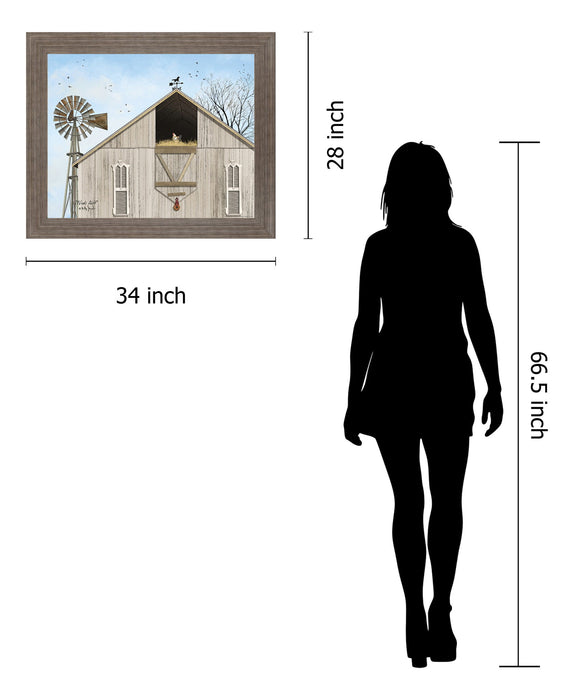 Barnyard Breeze - 28" x 34" Framed Wall Art