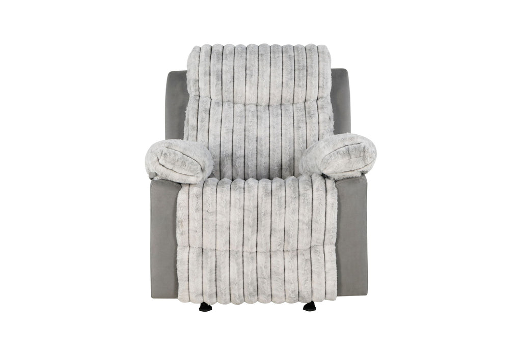 U6028 - Glider Recliner - Grey