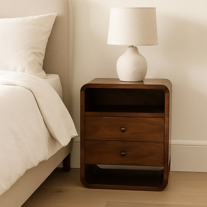 Curve Drawer Nightstand