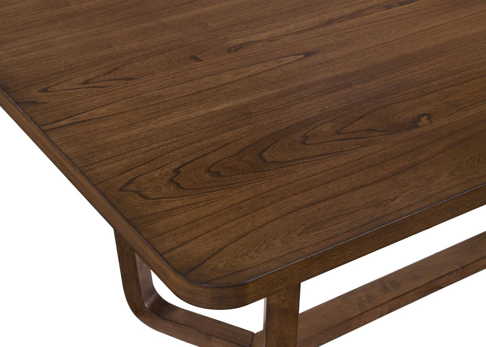 Salerno - 5 Piece Dining Room Set - Brown