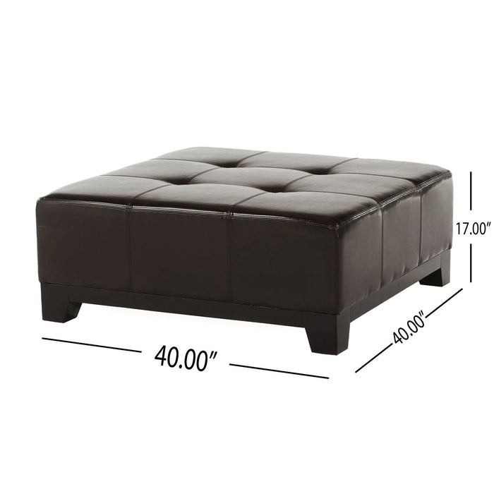 Darlington - Ottoman Coffee Table - Espresso Brown