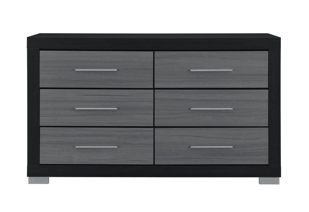 Emma - Dresser - Gray / Black