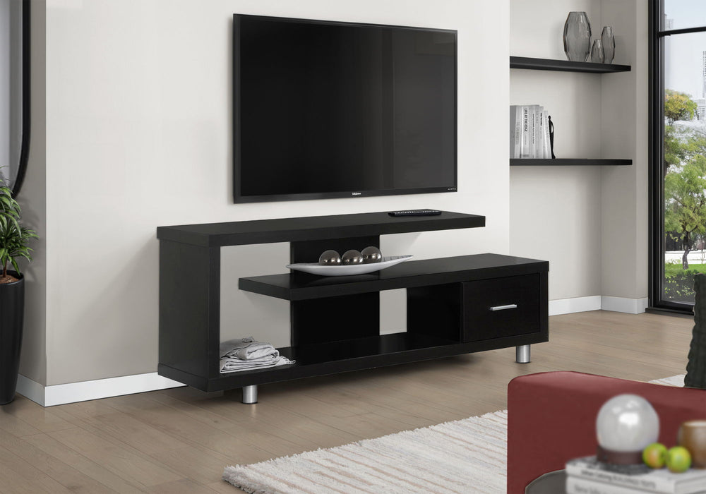 TV Stand, Console, Media Entertainment Center Storage Cabinet, Contemporary & Modern