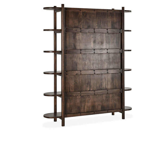 Redford - Tall Bookcase - Bark Brown