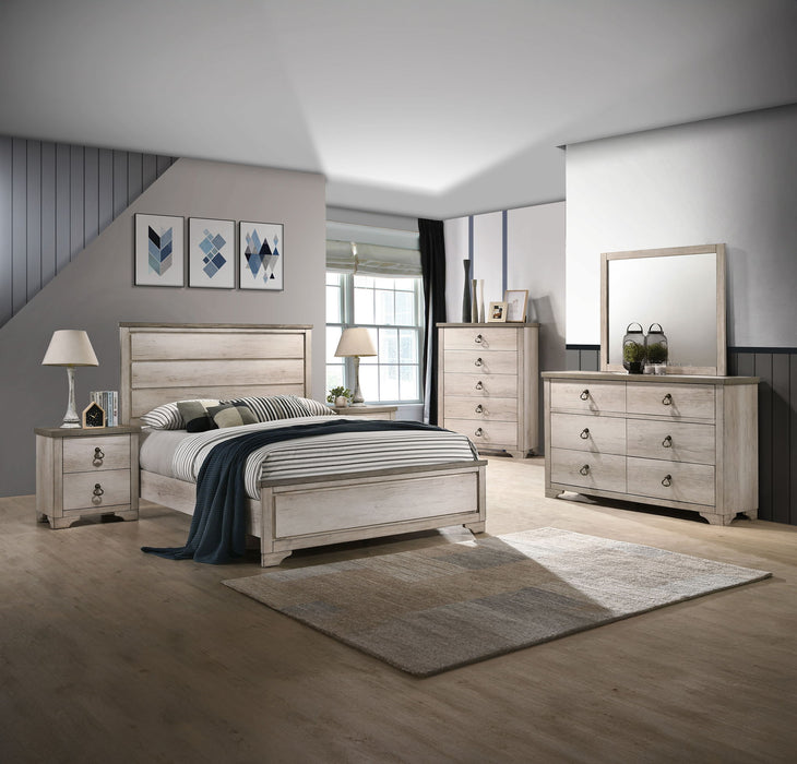 Patterson - Queen 4 Piece Bedroom Set - Beige