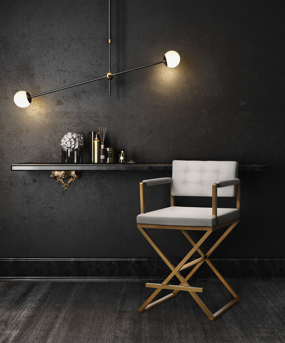 Director - Steel Counter Stool