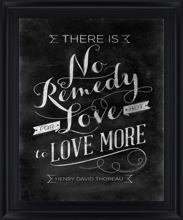 Chalk Wisdom - 28" x 34" Framed Wall Art