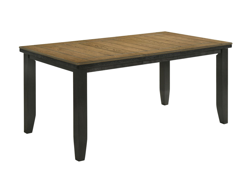 Bardstown - 6 Piece Counter Dining Room Set - Wheat / Charcoal