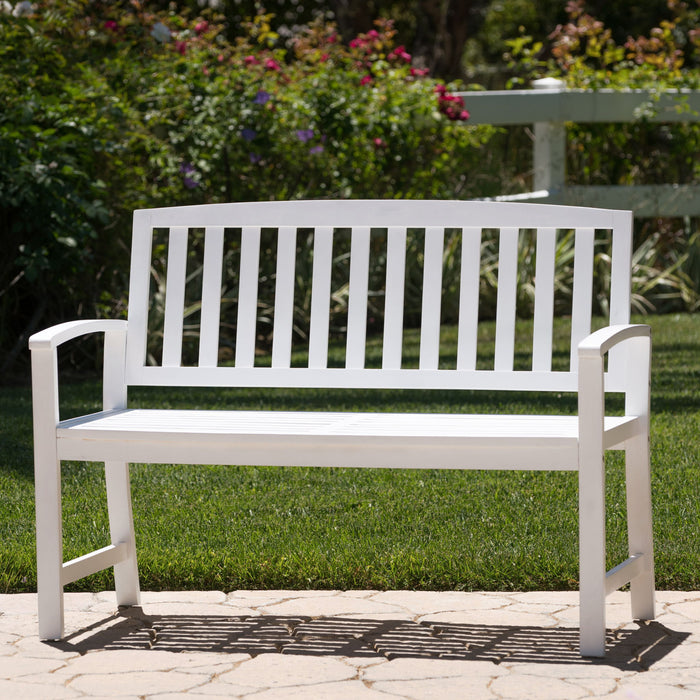 Farmhouse Style Loja Bench Indoor / Outdoor