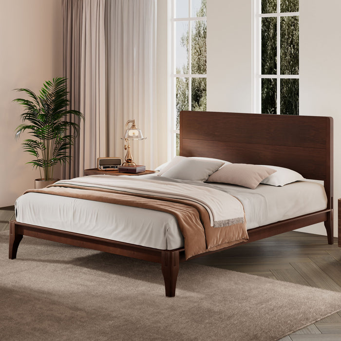 Platform Bed With Metal Support