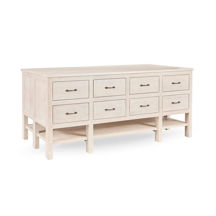 Workstation - White Washed