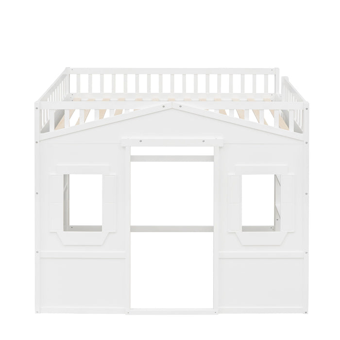 House Loft Bed With Ladder