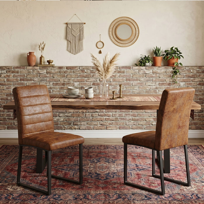 Oversized Square Design Dining Chairs For Home
