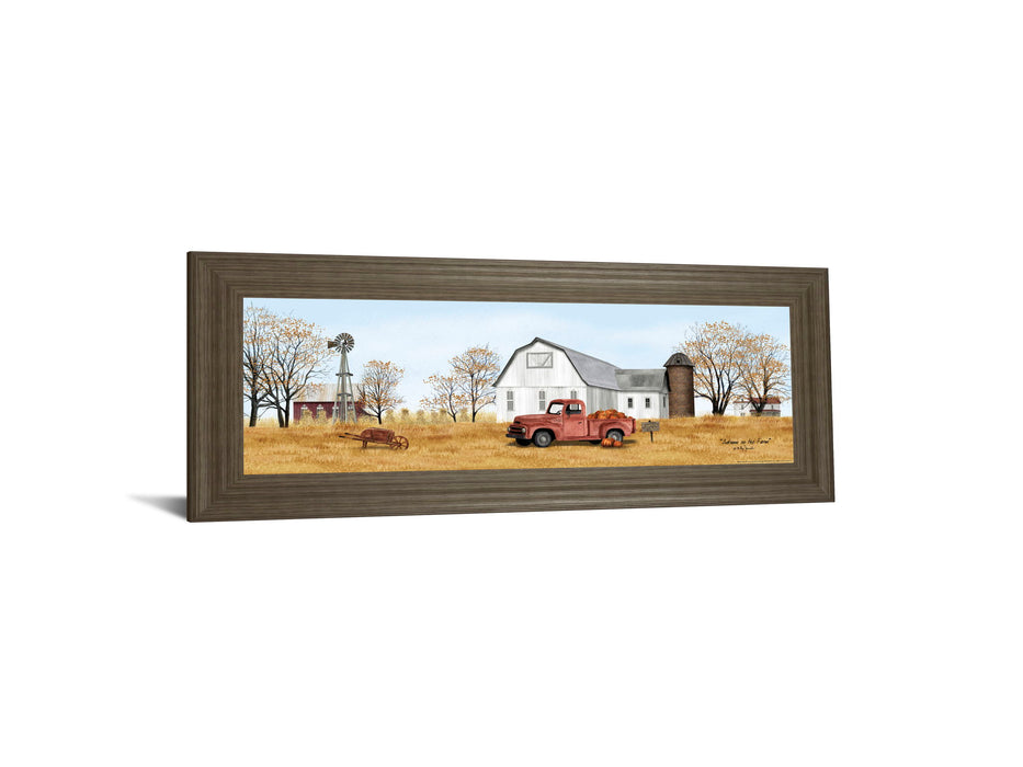 Autumn On The Farm By Billy Jacobs - Light Brown