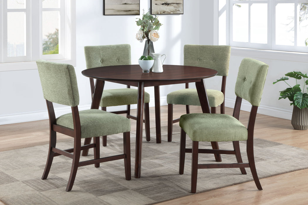Tioga - 47" Round Dining Table Set