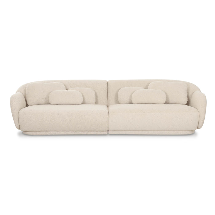 Misty - Modular 4-Seater Sofa - Cream
