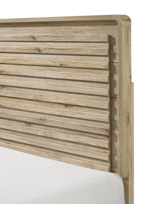 Dawson - King Bed - Light Brown