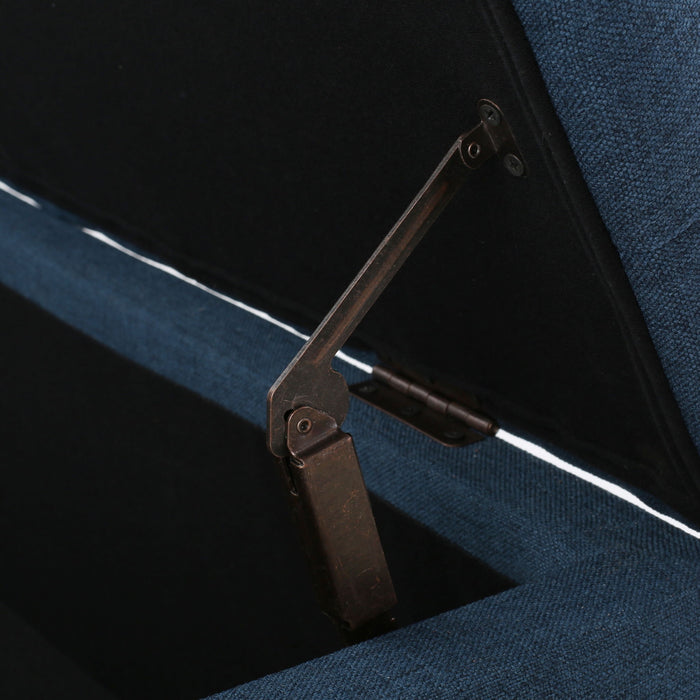 Glouster - Contemporary Storage Ottoman With Button Tufted Design