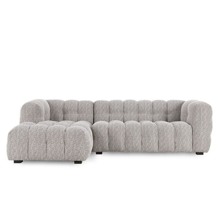 Walter - Sectional With LAF Chaise - Heathered Gray