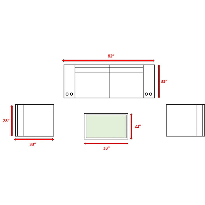 Stylish Modular Wicker Patio Seating Group