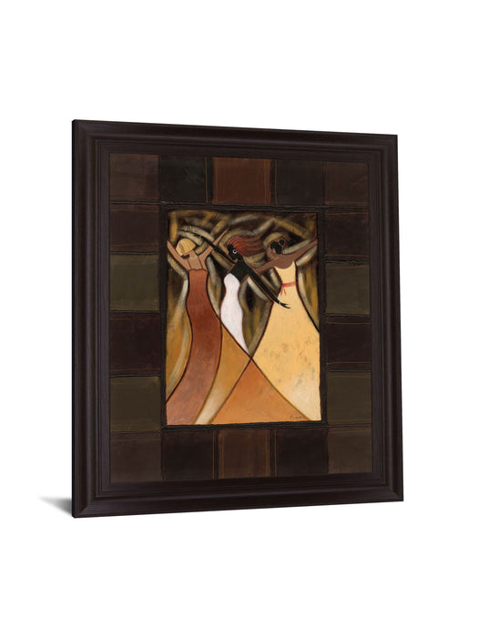 Rhythmic Grace - 28" x 34" Framed Wall Art