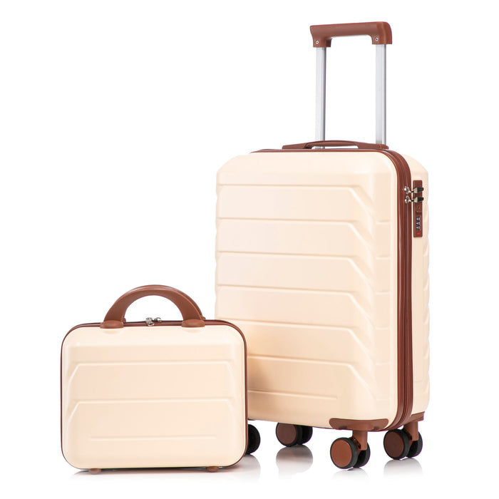 Spinner Luggage Set With Combination Lock